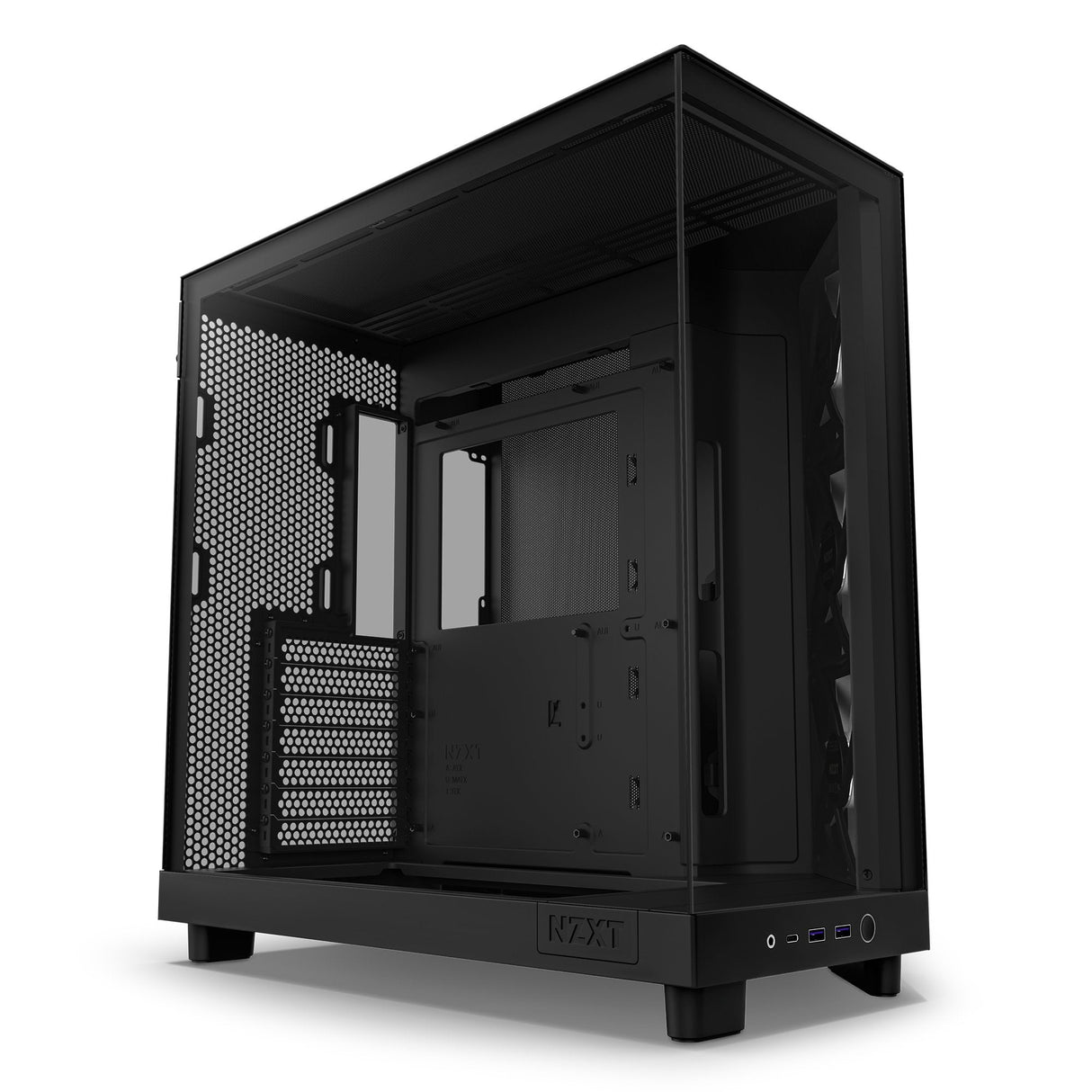 EAN 5056547204079 - NZXT H6 Flow RGB Midi Tower Negro imagen 2