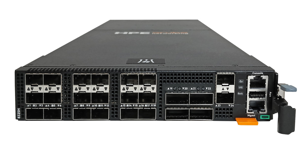 Aruba Networking Cx 8325h 18p Sfp28 25g 4p Qsfp28 100g Back-To-Front 4xfan 2xpsu Switch