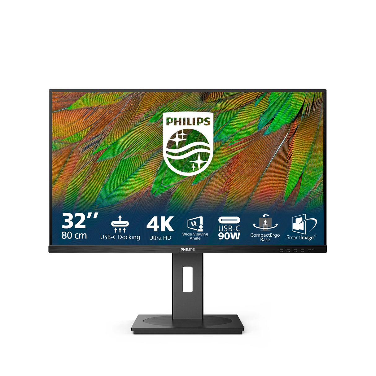 EAN 8721038001211 - Philips 3000 series 32B1U3900/00 pantalla para PC 80 cm (31.5") 3840 x 2160 Pixeles 4K Ultra HD LCD Negro imagen 1