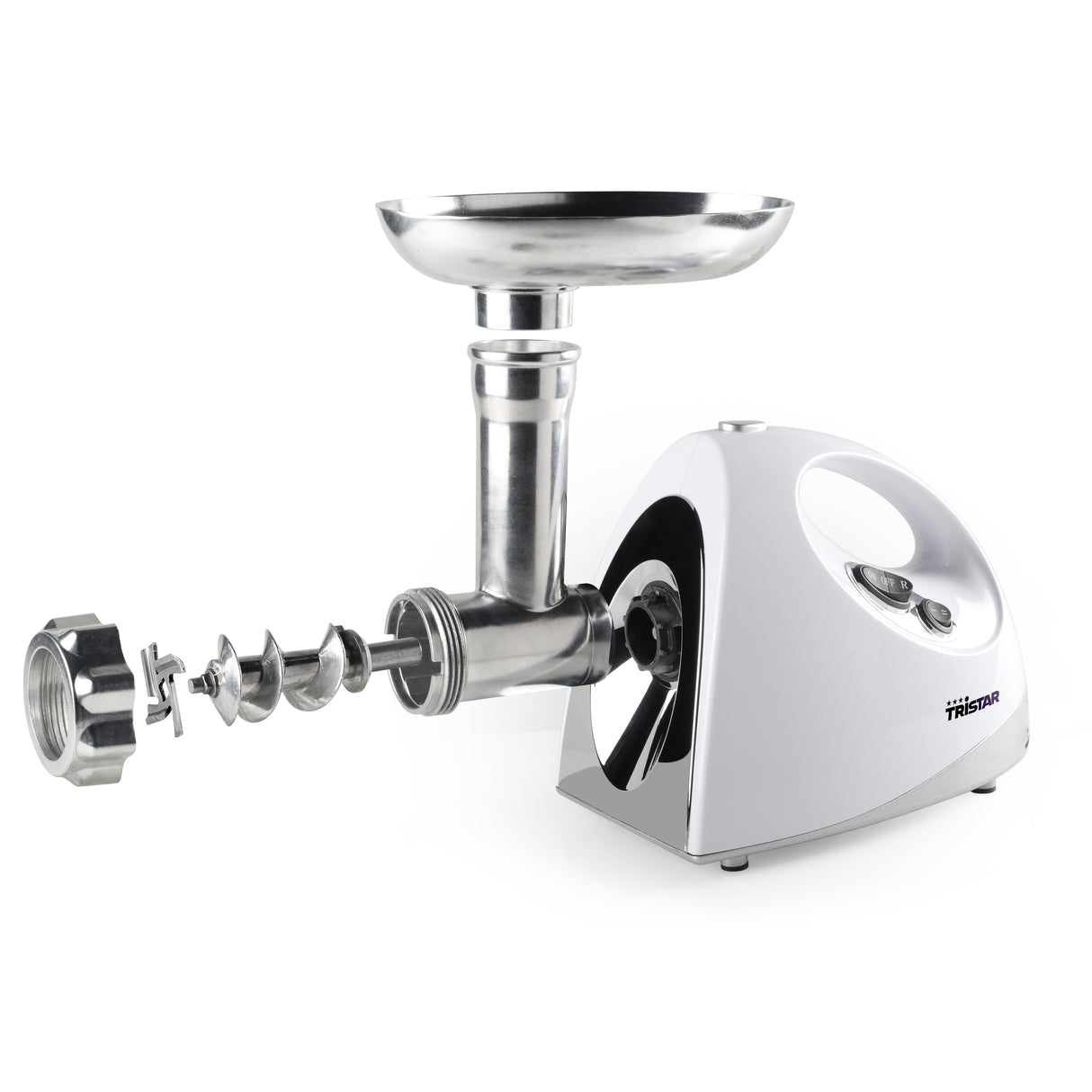 EAN 8713016042101 - Tristar VM-4210 picadora 550 W Acero inoxidable, Blanco imagen 3