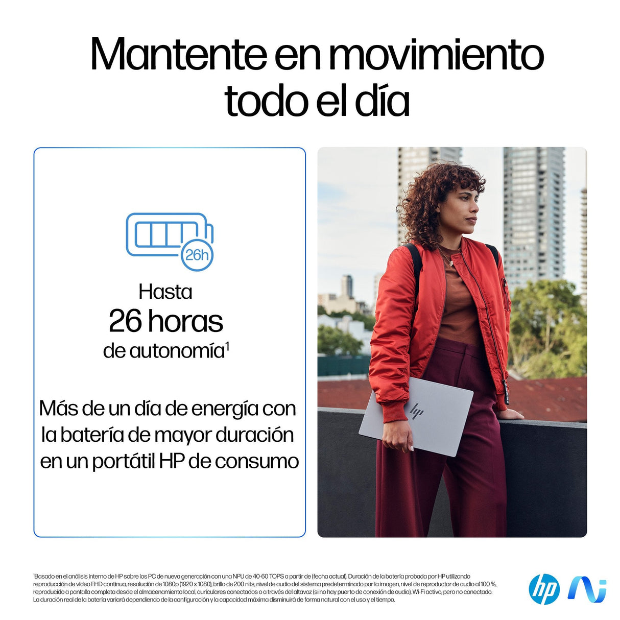 Portátil Hp Omnibook X 14" Qc Snapdragon X1e-78-100 16gb 1tb Win 11