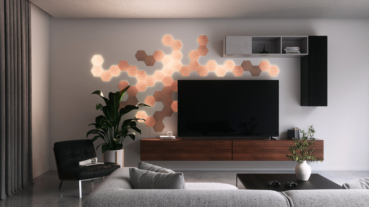 Panel Led Nanoleaf Elements Hexagons Starterkit 13pk