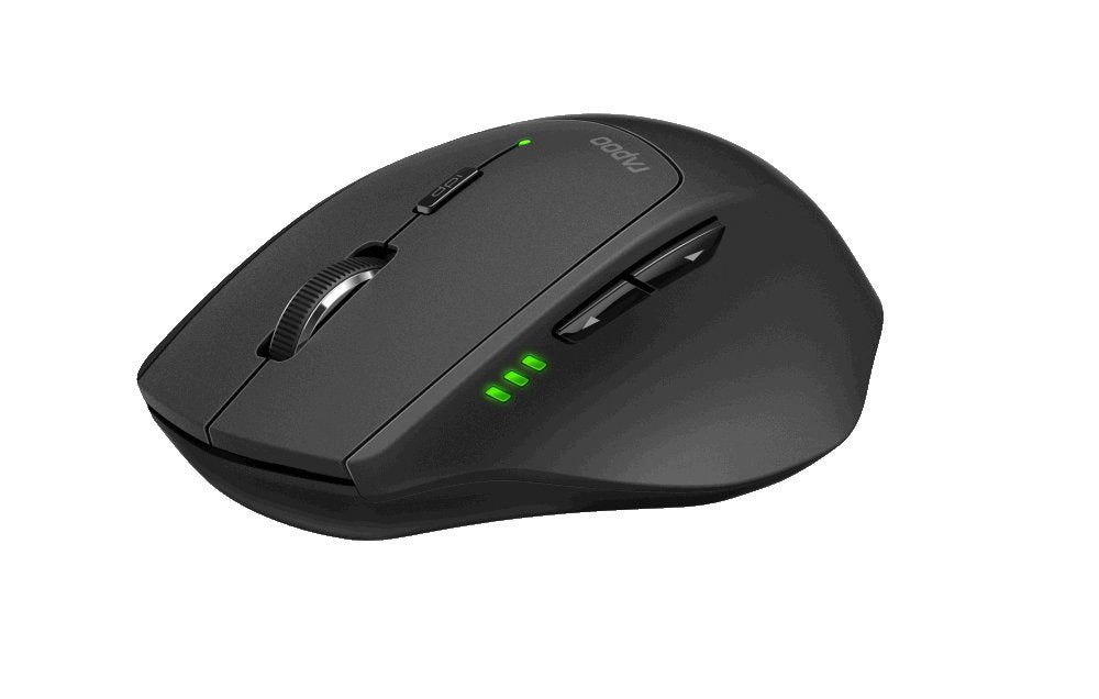 Mouse Wl+Bt Rapoo Mt550 Las Black