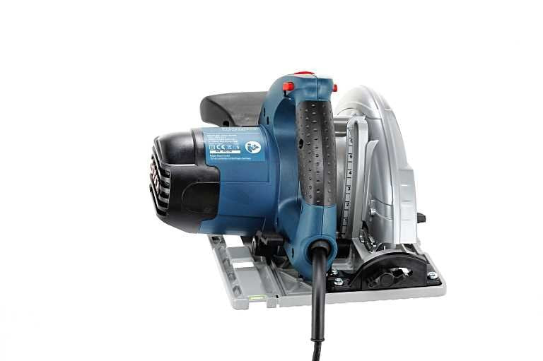 Sierra Circular Manual Bosch Gks 65 Gce Professional (Azul, 1.800 W, L-Boxx, Carril Guía Fsn 1400) 0615990m93