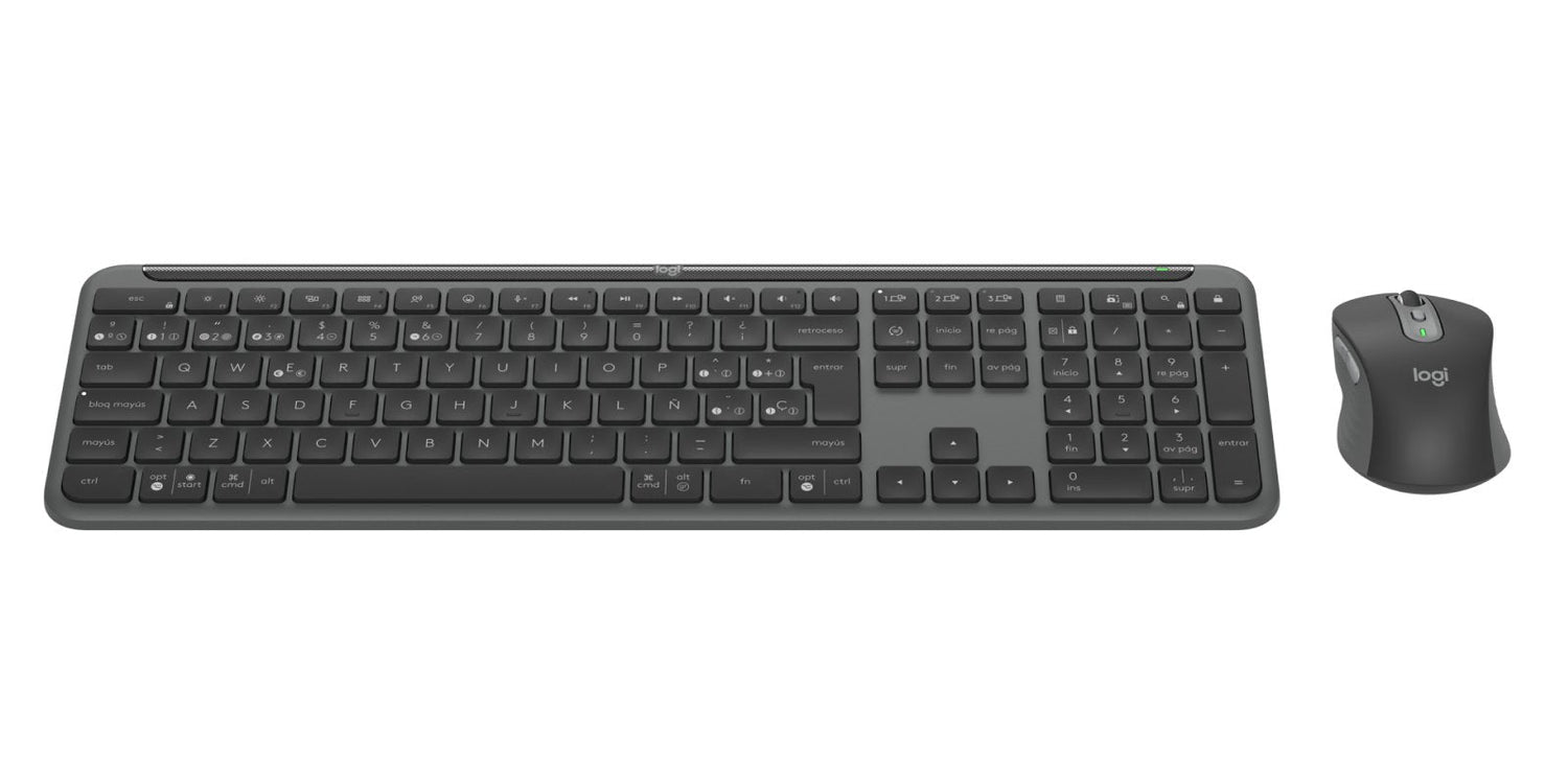 EAN 5099206119277 - Logitech 920-012506 teclado Ratón incluido Oficina RF Wireless + Bluetooth QWERTY Español Grafito imagen 3