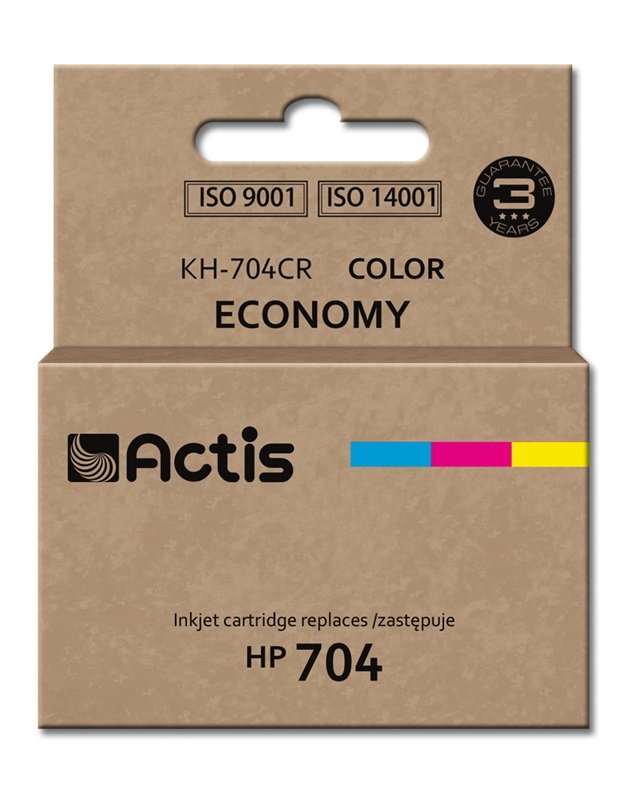 EAN 5901452157326 - Actis KH-704CR cartucho de tinta 1 pieza(s) Compatible Rendimiento estándar Cian, Magenta, Amarillo imagen 1