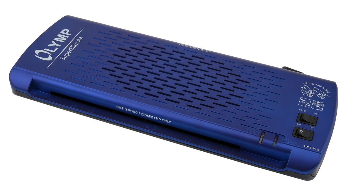 EAN 4030152031122 - Olympia A 235 PLUS Plastificadora en frío/caliente 380 mm/min Azul imagen 1