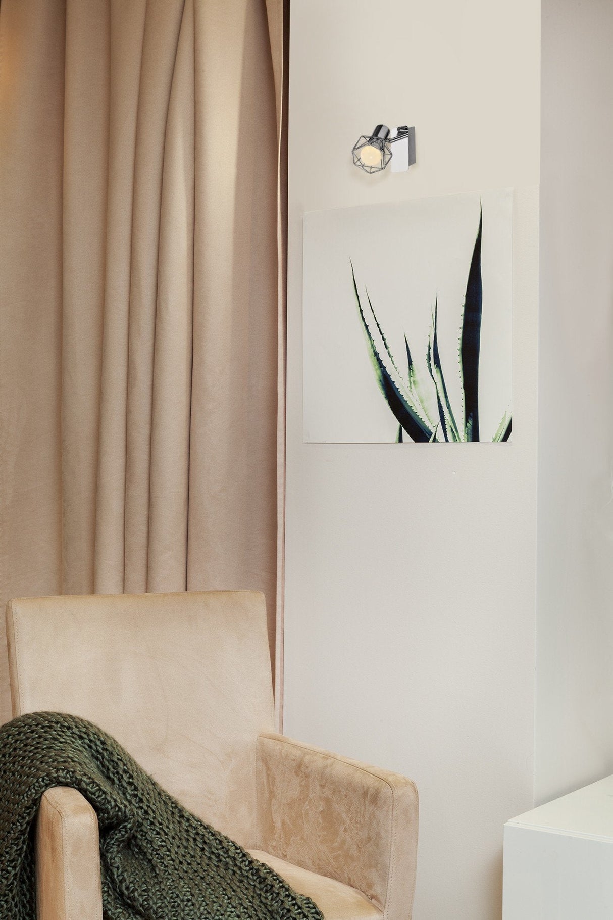 Activejet Aje-Blanka 1p Iluminación De Pared E14