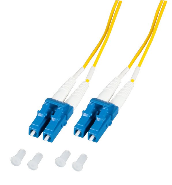 Efb Duplex Cable De Red Lc-Lc Os2 G652d 3m Lszh 1,2mm Gelb