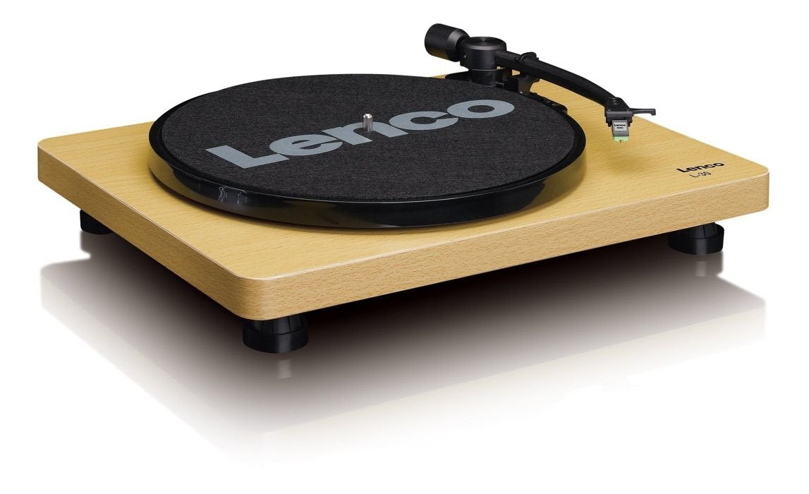 Lenco L-30 Wood Tocadisco Tocadiscos De Tracción Por Correa