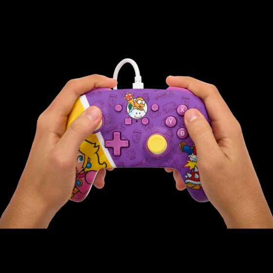 EAN 0617885039416 - PowerA NSGP0092-01 mando y volante Púrpura, Rojo, Amarillo USB Gamepad Nintendo Switch imagen 8