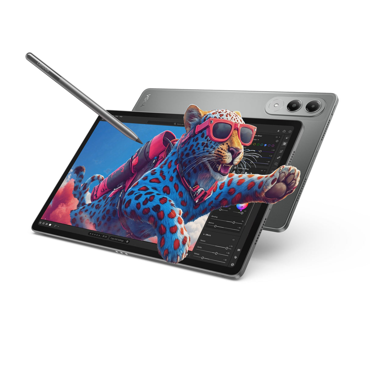 EAN 0198158753913 - Lenovo Yoga Tab Snapdragon 256 GB 28,2 cm (11.1") 12 GB Wi-Fi 7 (802.11be) Android 15 Gris imagen 8