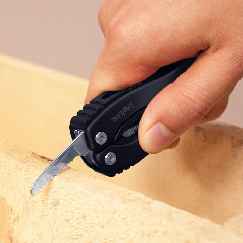 EAN 4052792044591 - LogiLink WZ0044 alicate multiherramienta para bolsillo 11 herramientas Negro, Plata imagen 7