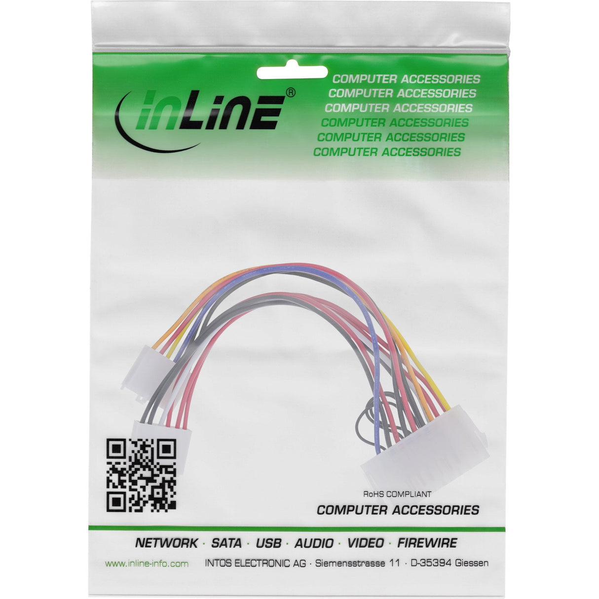 EAN 4043718006168 - InLine 26641 cable de transmisión Multicolor 0,2 m imagen 2