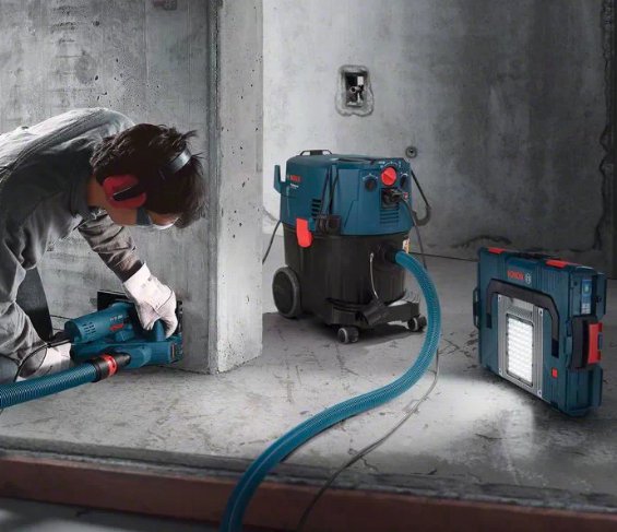 EAN 3165140705417 - Bosch GAS 35 M AFC Professional Negro, Azul 35 L 1380 W imagen 4