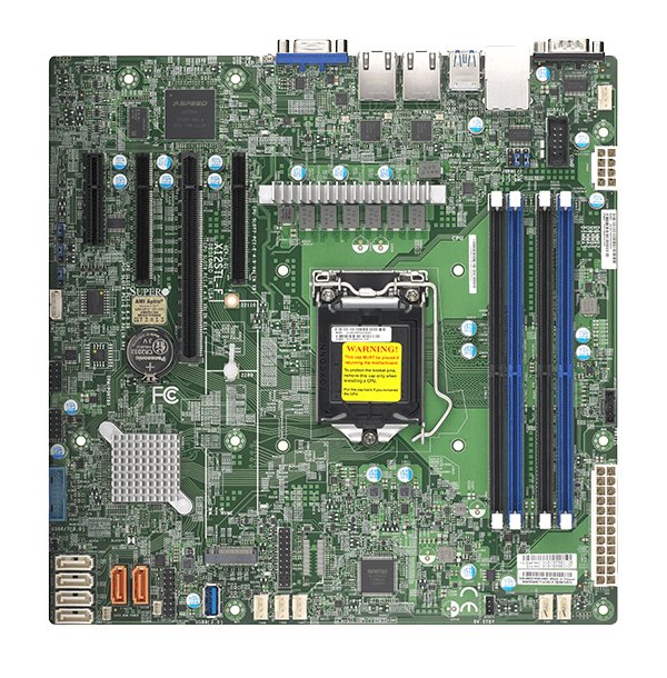 Servidor Placa Base Super Micro Mbd-X12ml-Fb Lga 1200 Atx 2xlan