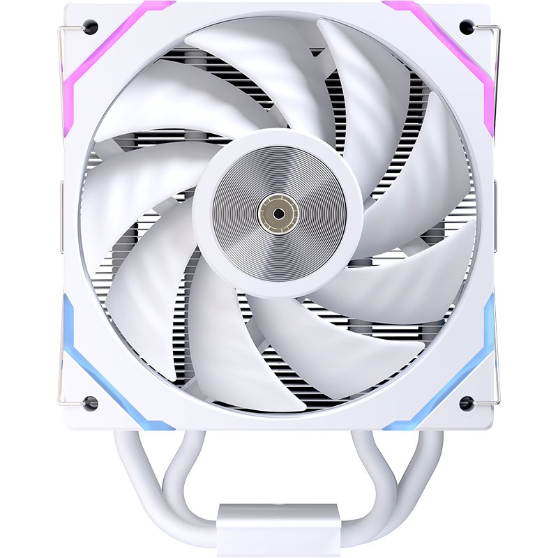EAN 6977277369274 - Einarex EXAC-VT-100-R-W sistema de refrigeración para ordenador Procesador Refrigerador de aire 12 cm Bla imagen 4