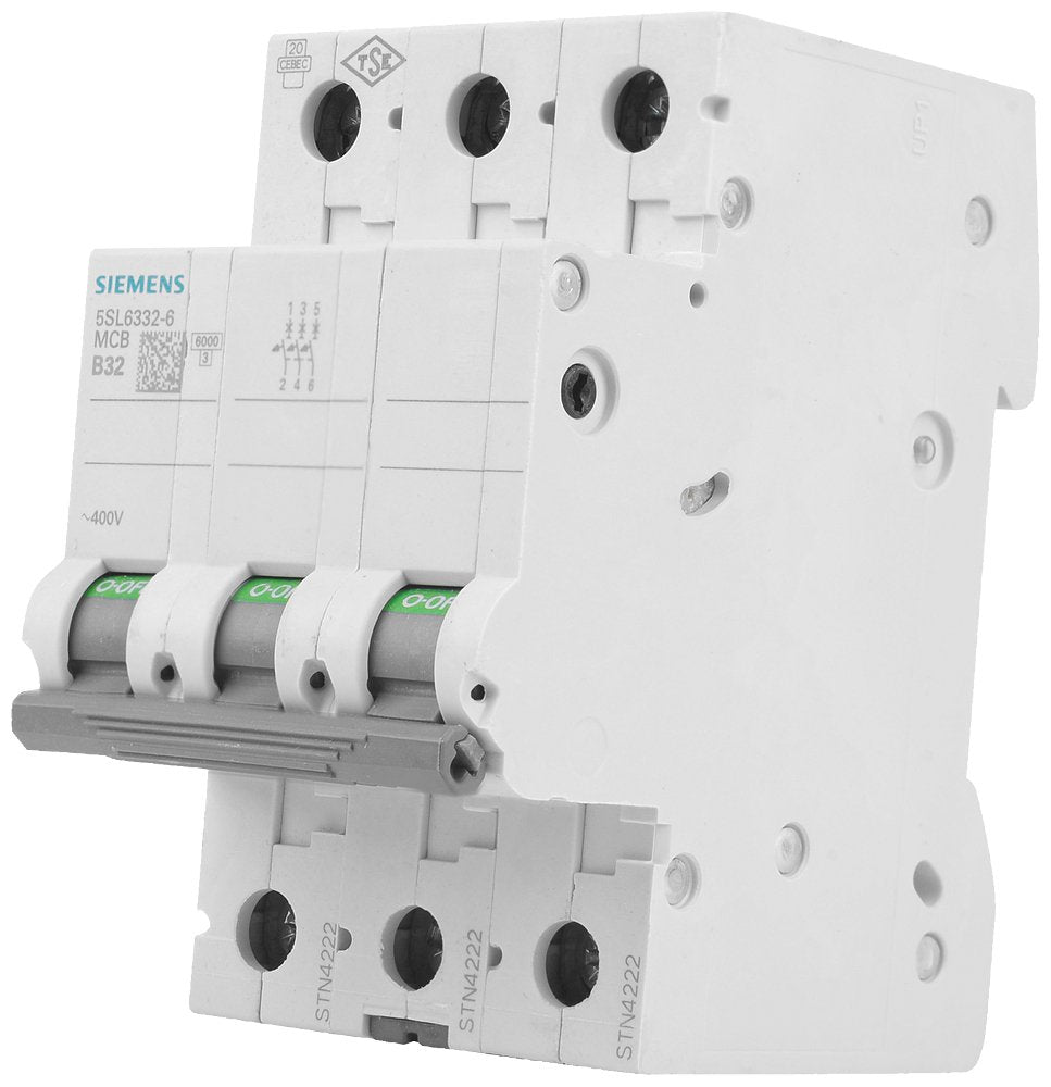 Siemens Automat B 32a 5sl63326 400v 6ka 3p