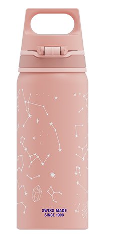 EAN 7630135600511 - SIGG 6005.10 bidón de agua Uso diario 600 ml Aluminio Azul, Rosa imagen 2