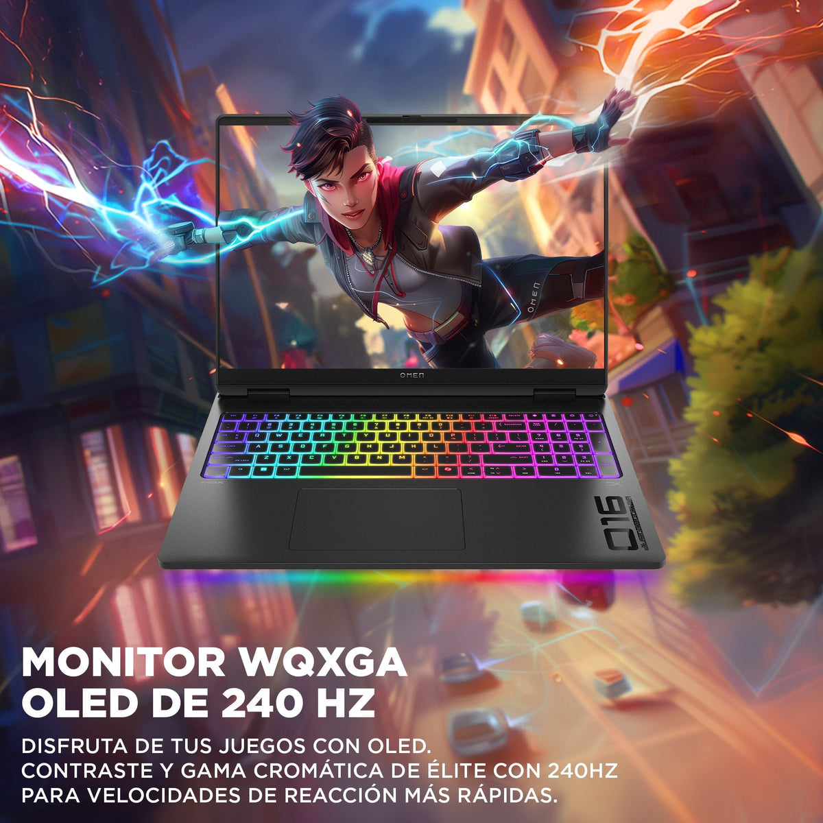 Portátil Gaming Hp Omen Max 16 Ah0041ns 16" Wqxga Intel Core Ultra 9 275hx 32 Gb Ram 1 Tb Ssd Geforce Rtx 5070 Ti Sin Sistema Operativo