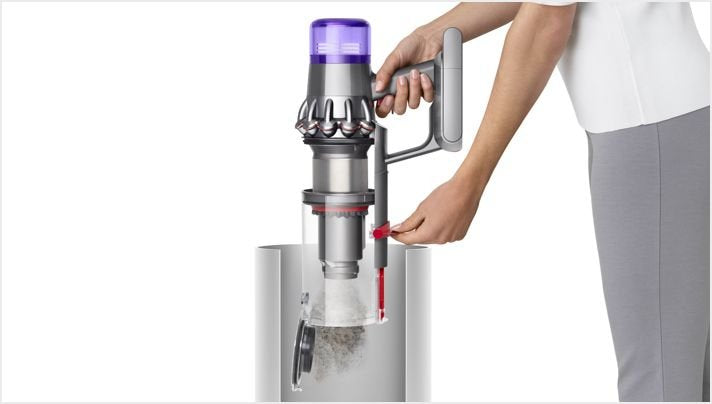 EAN 5025155090121 - Dyson V11 Fluffy Aspiradora escoba 2 en 1 Batería Secar Sin bolsa Níquel, Rojo imagen 14