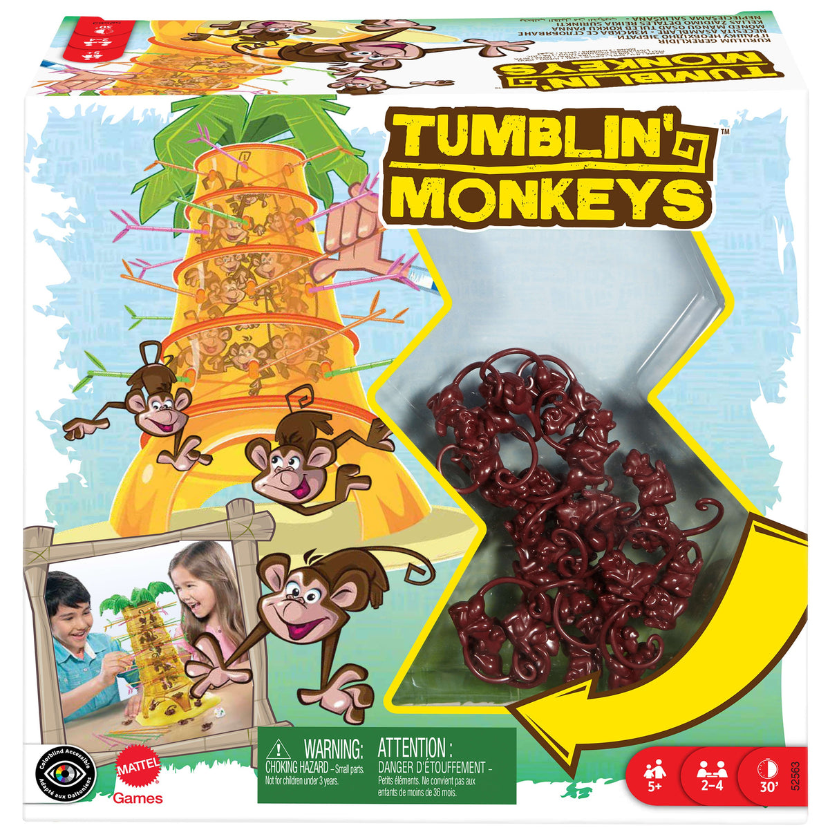 EAN 5011363525630 - Mattel Games 52563 juego de tablero Juego de mesa Habilidad motriz fina (destreza) imagen 2