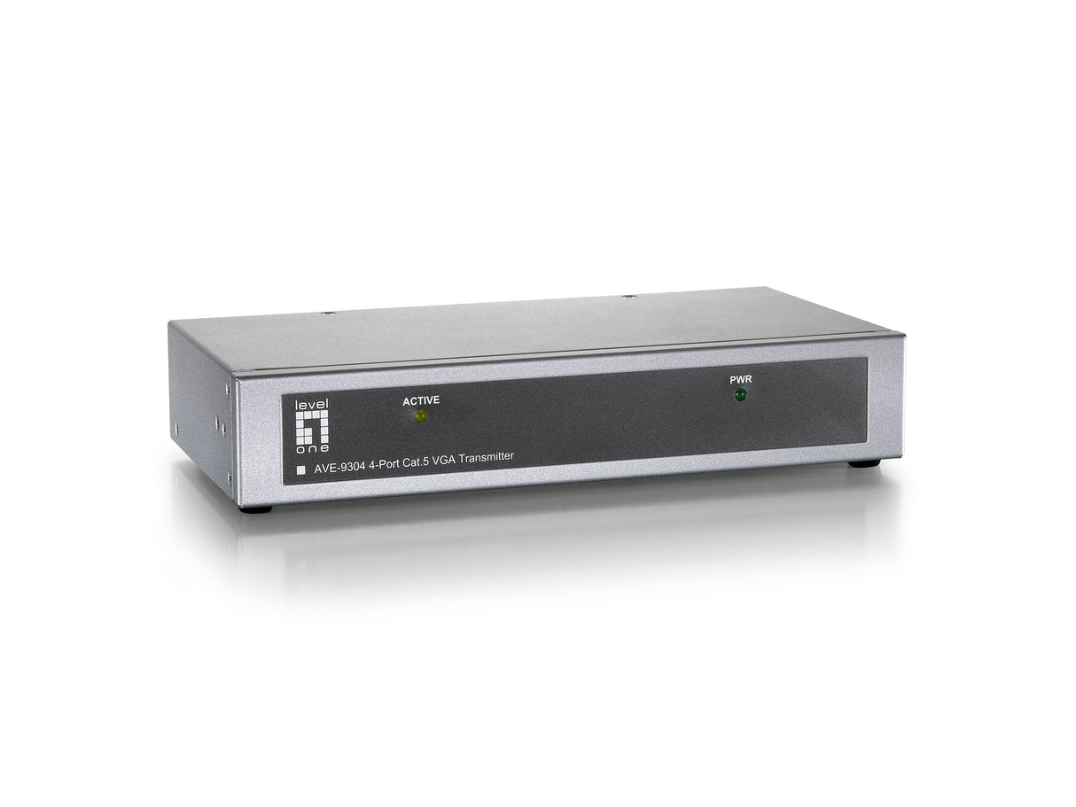 EAN 4015867141120 - LevelOne AVE-9304 extensor audio/video Transmisor de señales AV Negro, Plata imagen 1