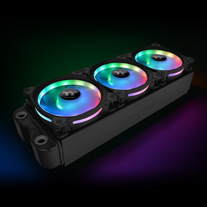 EAN 4711246874718 - Thermaltake Riing Duo 14 LED RGB Premium Edition Carcasa del ordenador Ventilador Negro imagen 13