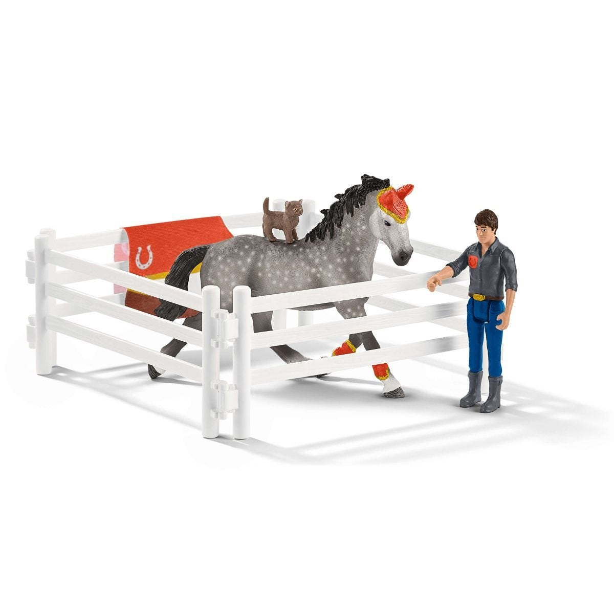 Schleich Horse Club MiaS Vaulting Riding Set