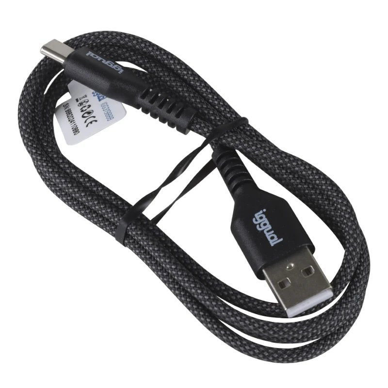 EAN 8435364319888 - iggual IGG319888 cable USB 1 m USB A USB C Negro imagen 2