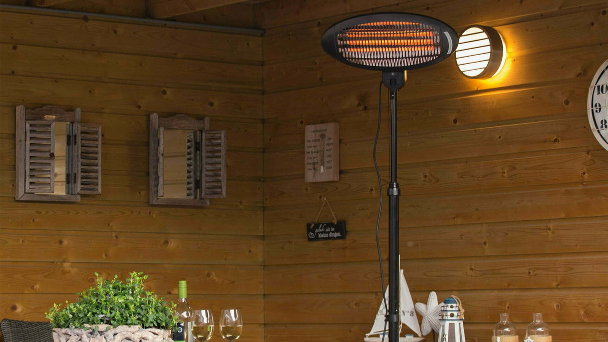 EAN 8717568082691 - Sunred SMQ2000A calefactor eléctrico Interior y exterior Negro 2000 W Calefactor eléctrico de cuarzo imagen 7