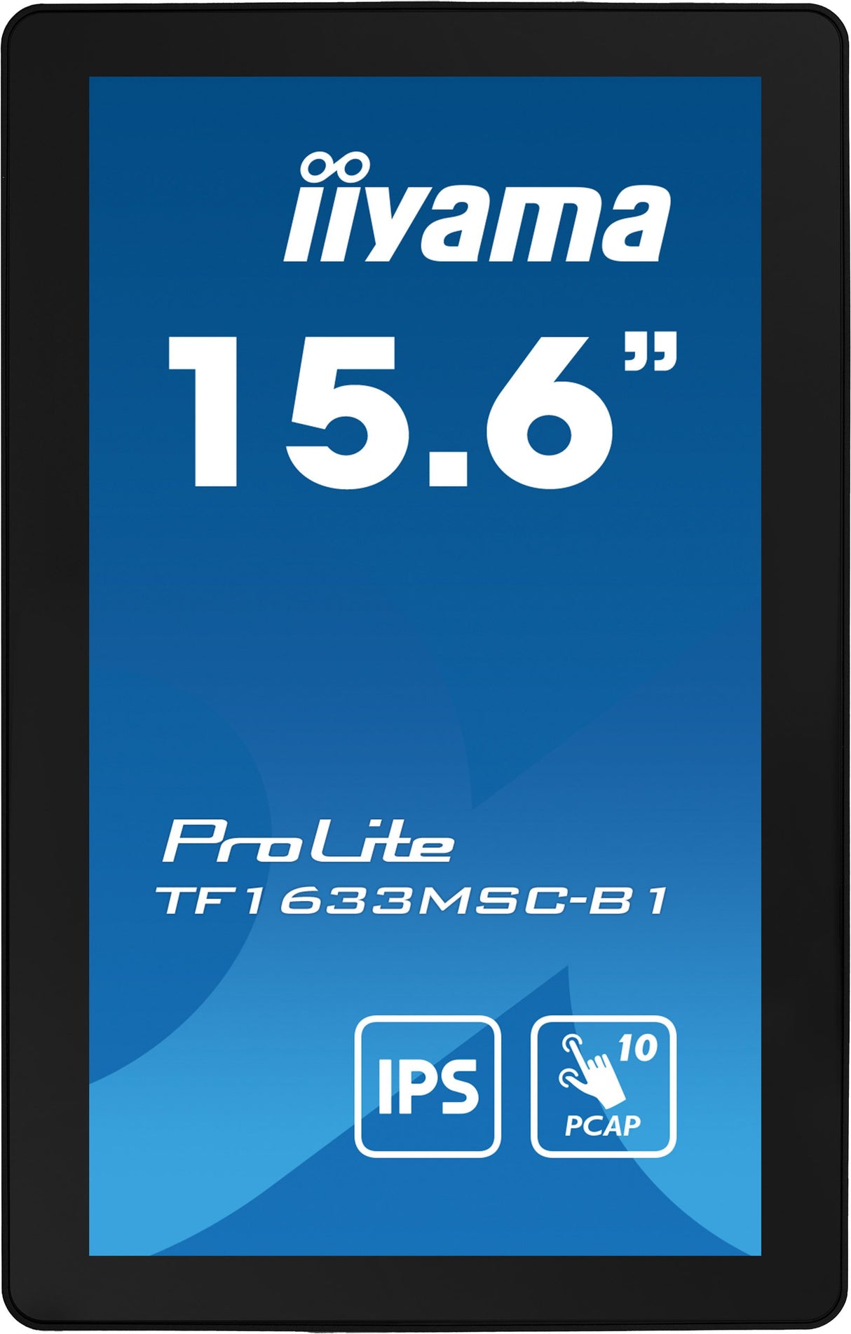 EAN 4948570122530 - iiyama ProLite TF1633MSC-B1 pantalla para PC 39,6 cm (15.6") 1920 x 1080 Pixeles Full HD Pantalla táctil imagen 3