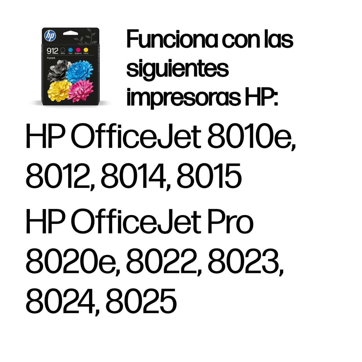 Hp 912 Cmyk Original Ink Cartridge 4-Pack