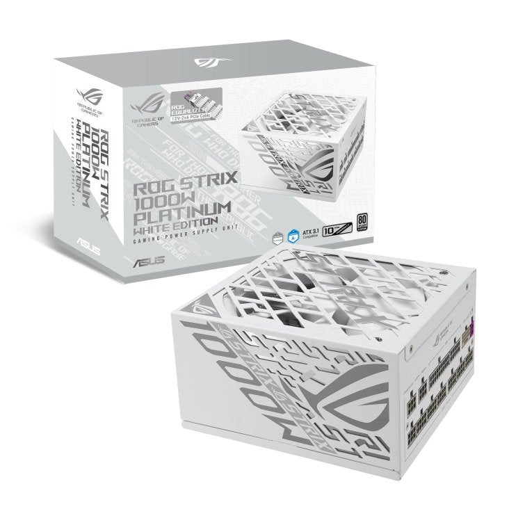 Fuente Alimentacion Asus Netzteil Rog-Mrix-1000p-Gaming-Wht-E 1000w 80+ Platin 90ye00w9-B0na00