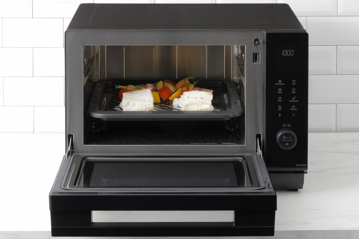 EAN 5025232925070 - Panasonic NN-DS59NBEPG microondas Negro Microondas combinado Encimera 27 L 1000 W imagen 27