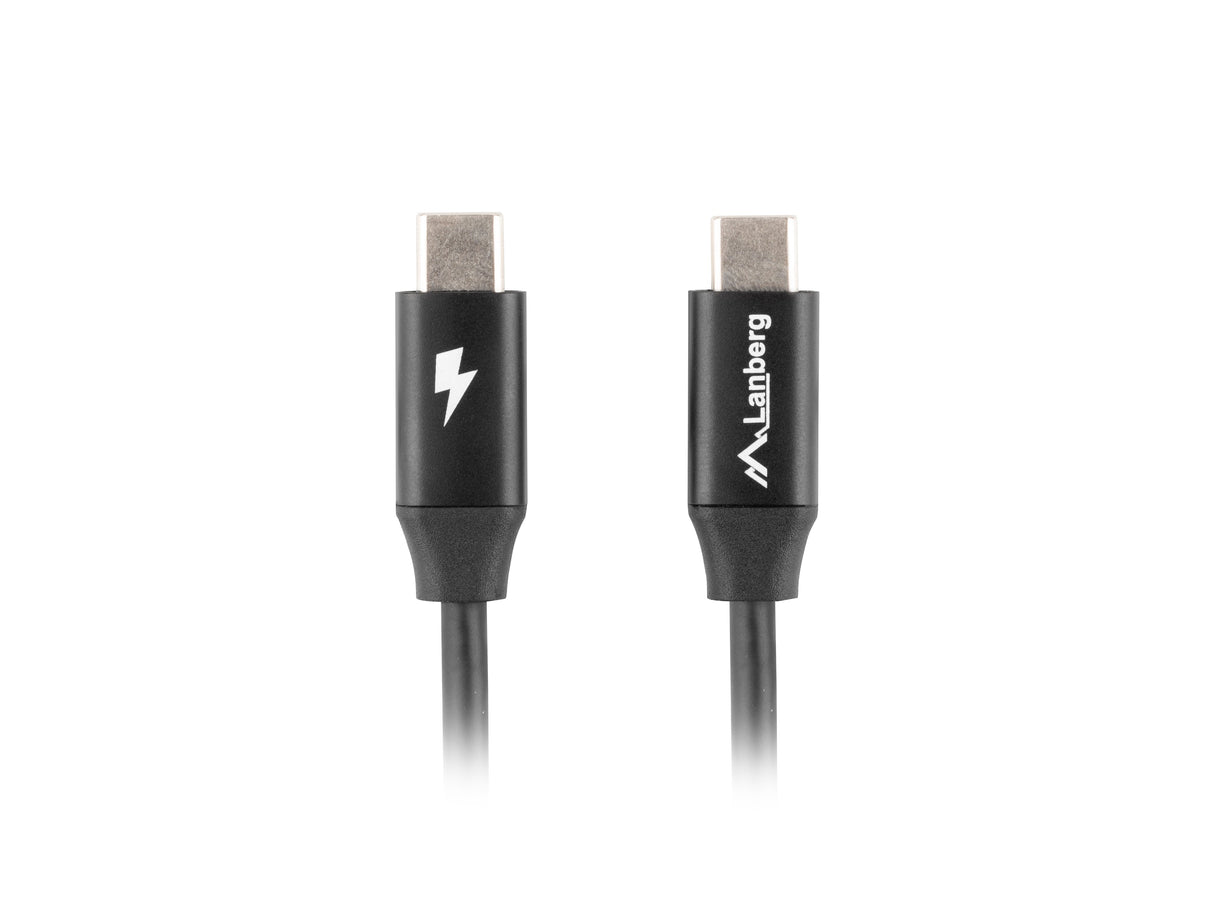EAN 5901969429091 - Lanberg CA-CMCM-40CU-0018-BK cable USB USB 2.0 1,8 m USB C Negro imagen 2