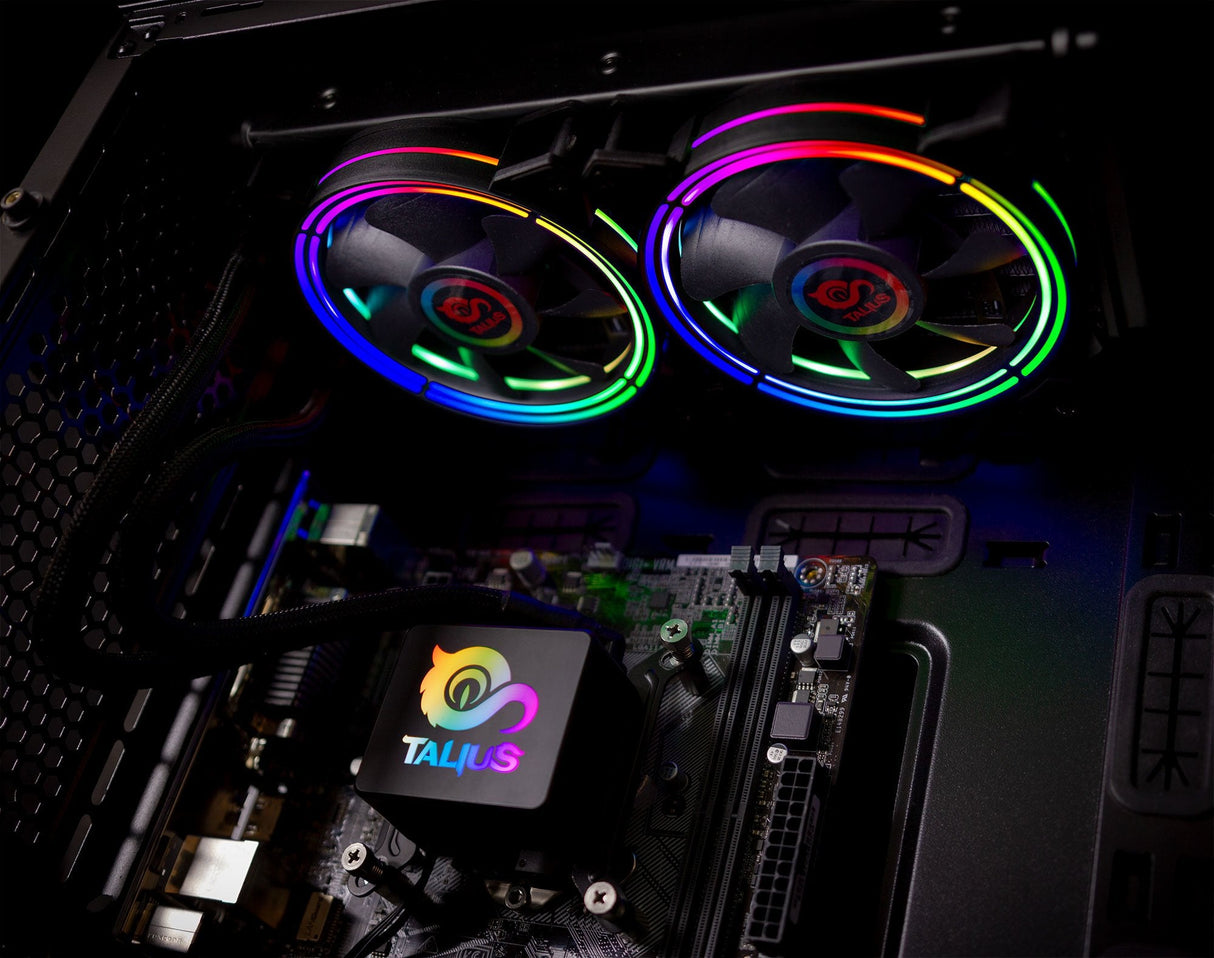 EAN 8436550234497 - TALIUS Skadi-240 RGB Procesador Set de refrigeración 12 cm Negro imagen 2