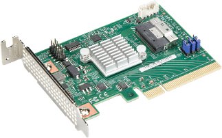 Supermicro 2-Port Nvme Hba Aoc-Slg4-2e4t-O