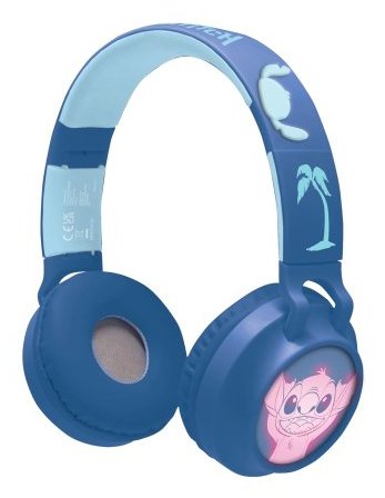 Auriculares Inalambricos Luminosos Bluetooth Stitch Disney