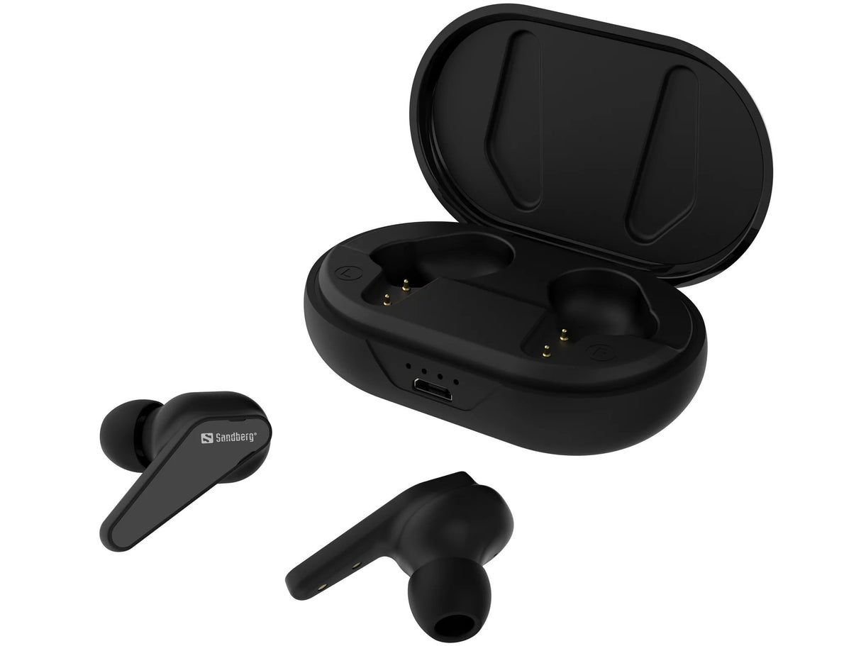 EAN 5705730126321 - Sandberg 126-32 auricular y casco Auriculares Inalámbrico Dentro de oído Llamadas/Música Bluetooth Negro imagen 1