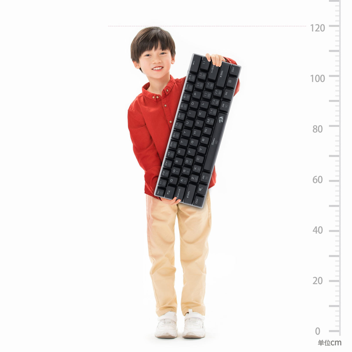 Redragon Alien Teclado Gigante Mecánico Gaming Rgb Switch Azul English Layout