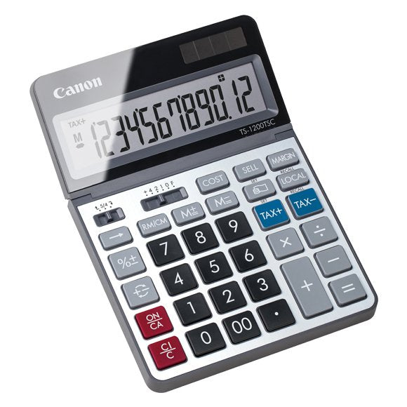 EAN 4549292104639 - Canon TS-1200TSC calculadora Escritorio Calculadora básica Metálico imagen 2