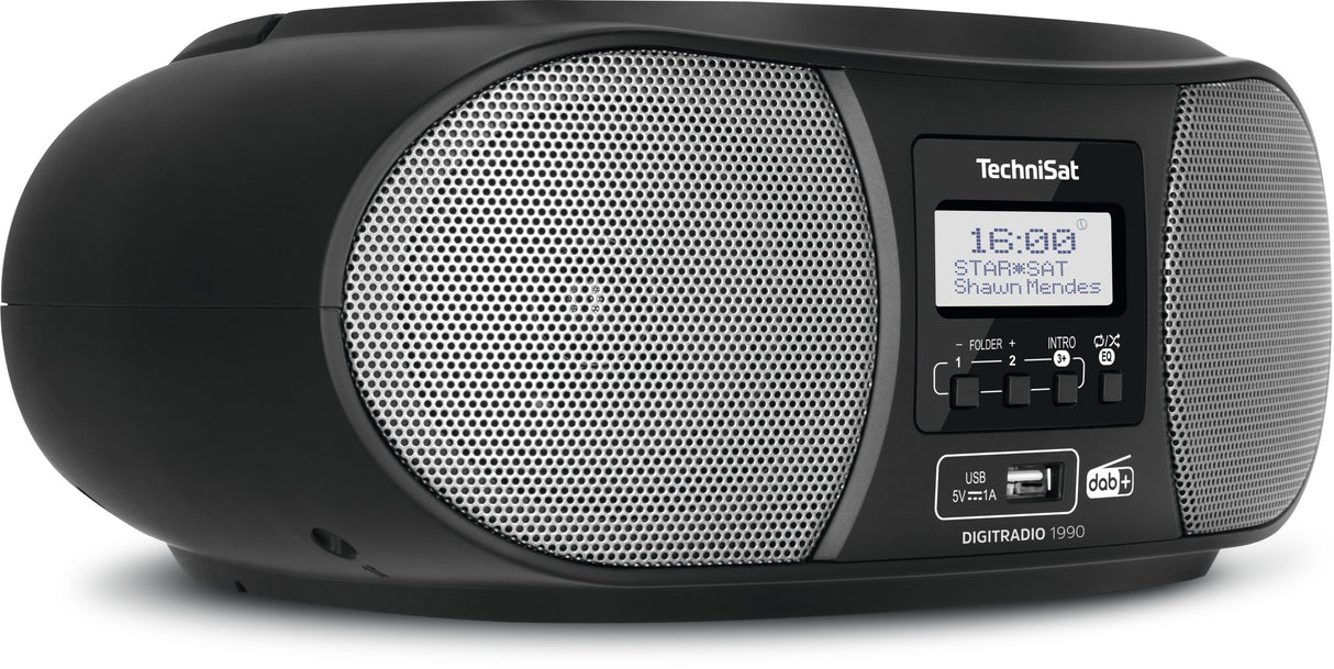 EAN 4019588039520 - TechniSat Digitradio 1990 Portátil Analógico y digital Negro, Gris imagen 2