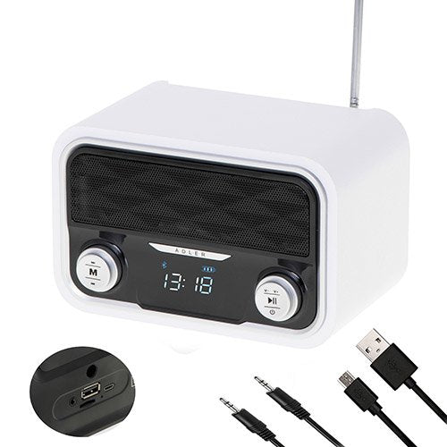 EAN 5902934839181 - Adler AD 1185 radio Portátil Blanco imagen 5