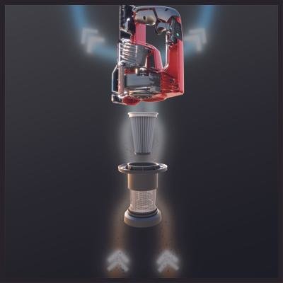 Aspirador Escoba Einhell Te-Sv 18 Li-Solo, Stielstaubsauger 2347180