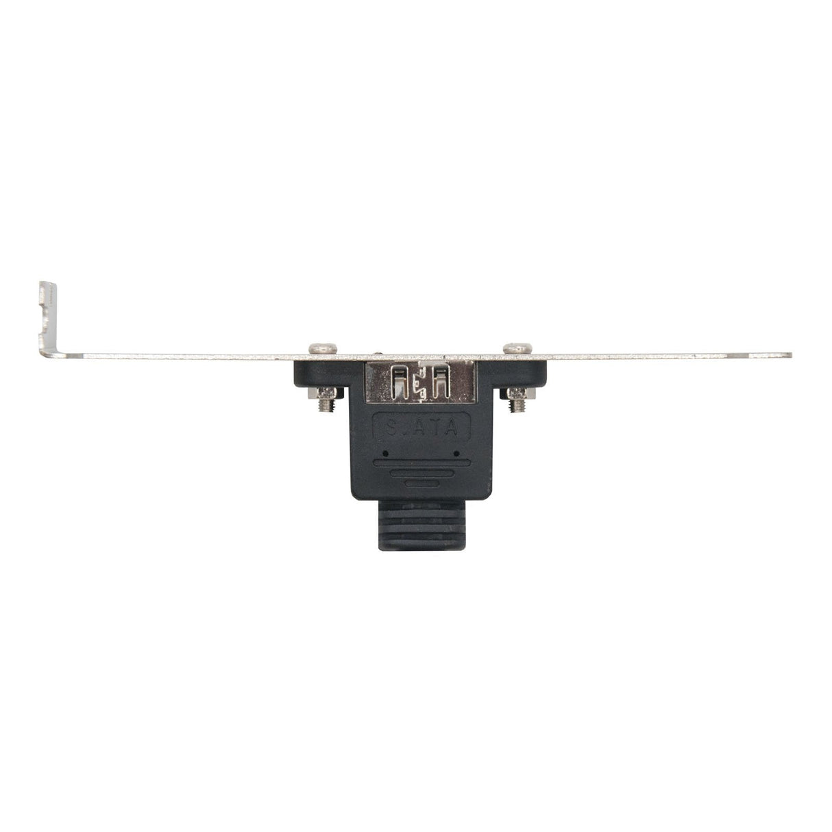 EAN 8433281001862 - Nanocable 10.18.0501-OEM cambiador de género para cable SATA eSATA Negro, Acero inoxidable imagen 1