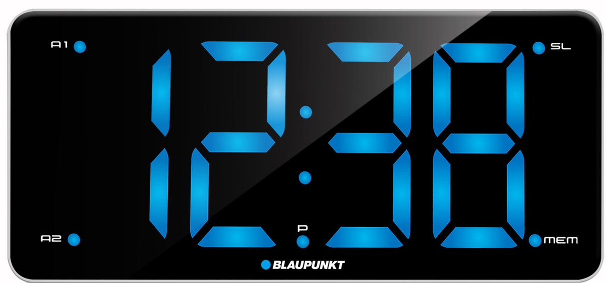 EAN 5901750501241 - Blaupunkt CR15WH despertador Reloj despertador digital Negro, Blanco imagen 1
