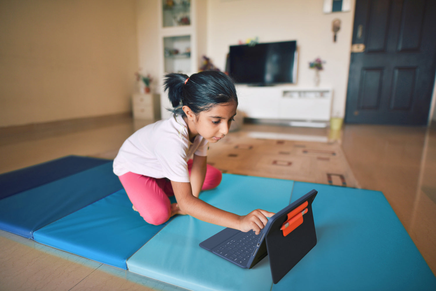 Logitech Rugged Combo 3 - Caja De Teclado Y Folio - Apple Smart Connector - Reino Unido - Azul Clásico
