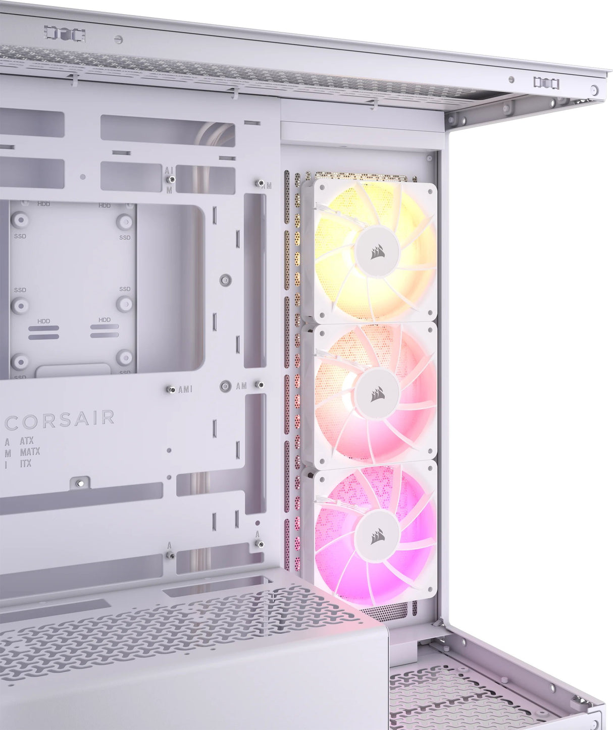 EAN 0840006686064 - Corsair 3500X ARGB Midi Tower Blanco imagen 3