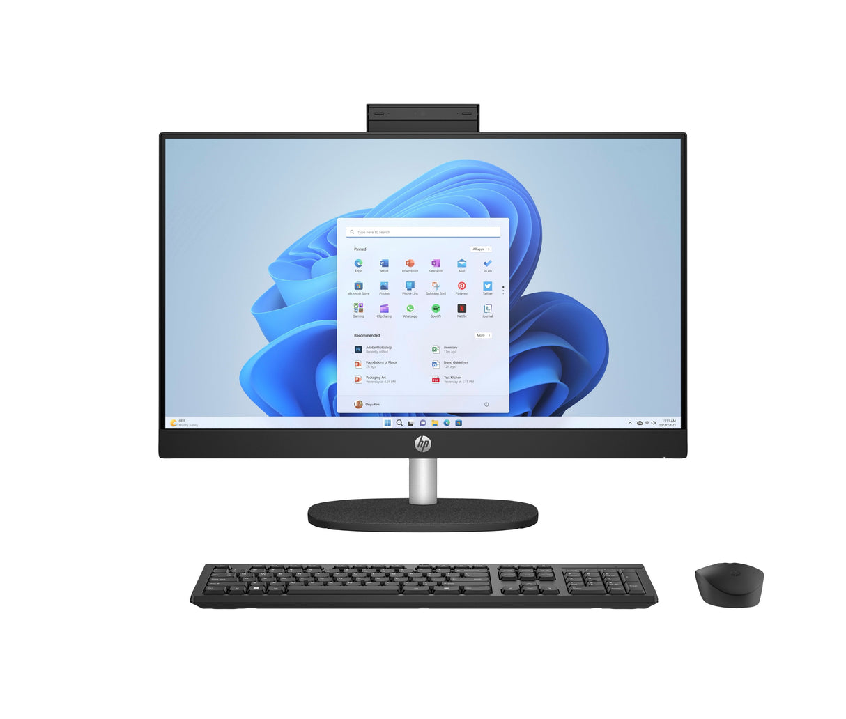 All In One Hpc Hp Aio 24-Cr0135ns I5-1334u 16gb 512gb 23.8" Fhd Tact W11h